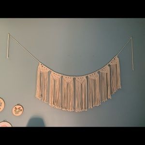 Macrame wall hanging